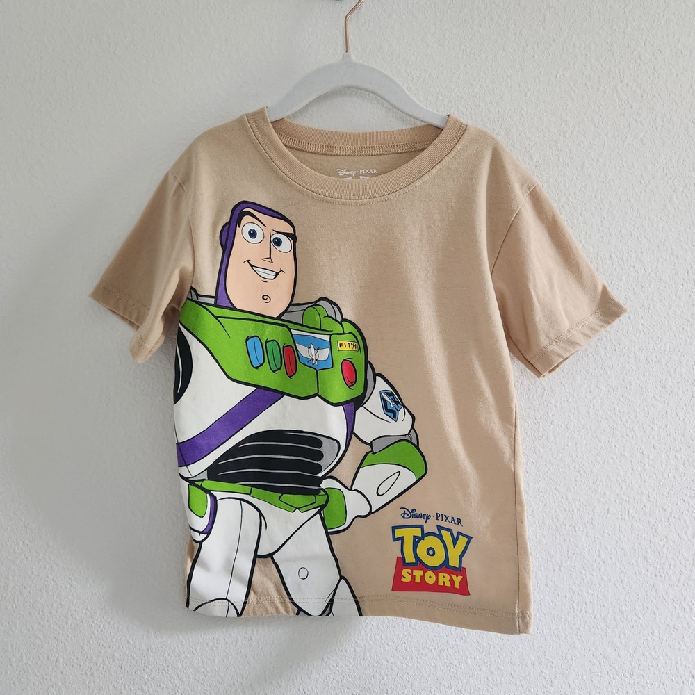 Disney Pixar Toy Story Buzz Lightyear Kids Short Sleeve t Shirt size 4t